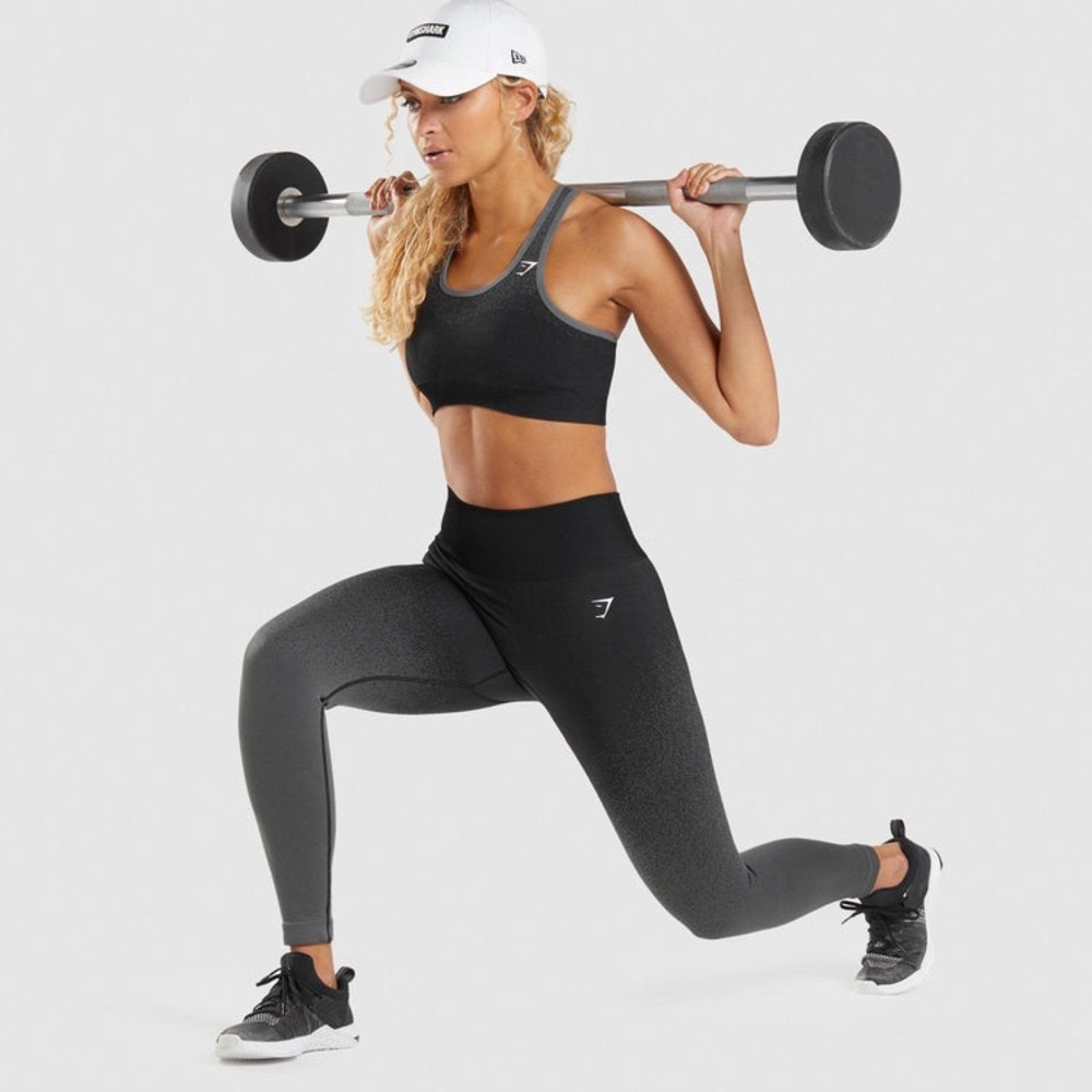 GYMSHARK Adapt ombré grey and black leggings